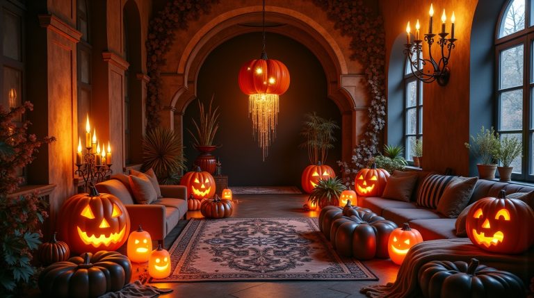 27 Bewitching Halloween Decor Ideas : Craft a Hauntingly Stylish Home