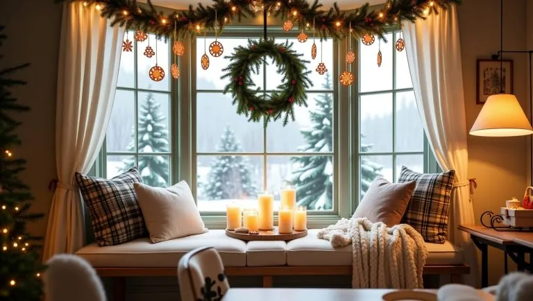 10 Stunning Christmas Window Decoration Ideas for a Festive Holiday Glow
